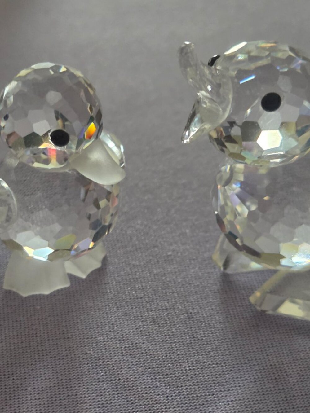 Swarovski duck figurines Beauties of the Lake. With box
